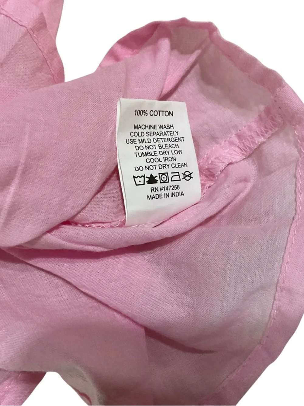 Simply Southern Pink Ruffle Sleeveless Peplum Top Tie Waist Size Small NWT - Picture 5 of 9